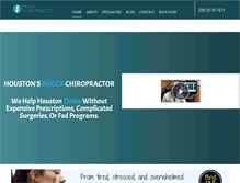 Tablet Screenshot of ennischiropractic.com